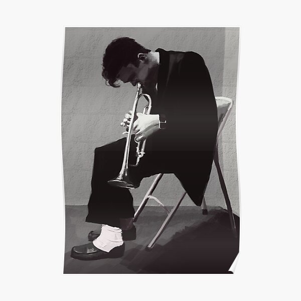 Chet Baker Trompette mélancolique Poster