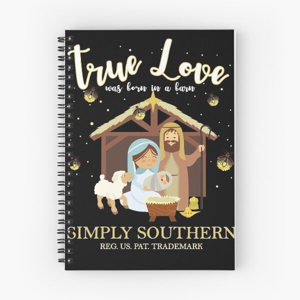 Item preview, 151205-god-HN-true love was born in a barn simply southern-Hung designed and sold by CoutuJack.
