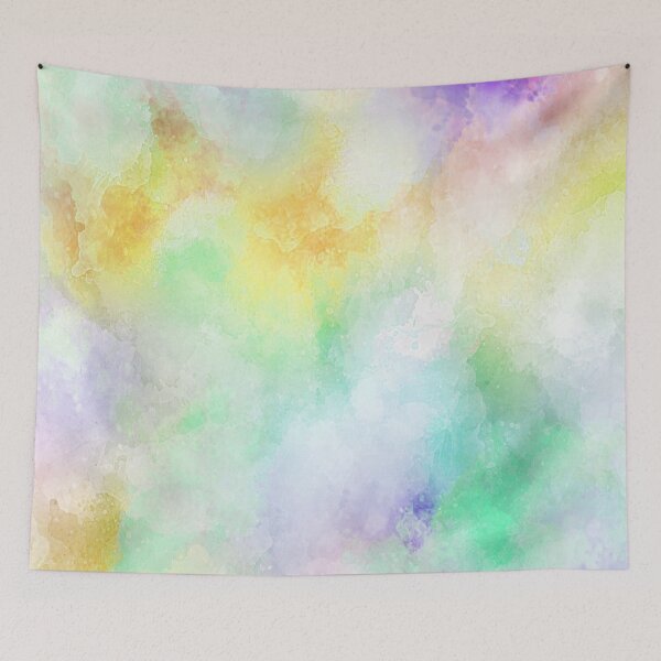 Item preview, Brushed Watercolor Painted Rainbow 6 designed and sold by everything4eva.