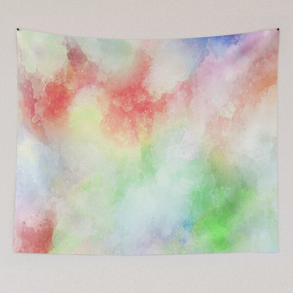 Item preview, Brushed Watercolor Painted Rainbow 7 designed and sold by everything4eva.