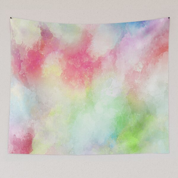 Item preview, Brushed Watercolor Painted Rainbow 8 designed and sold by everything4eva.