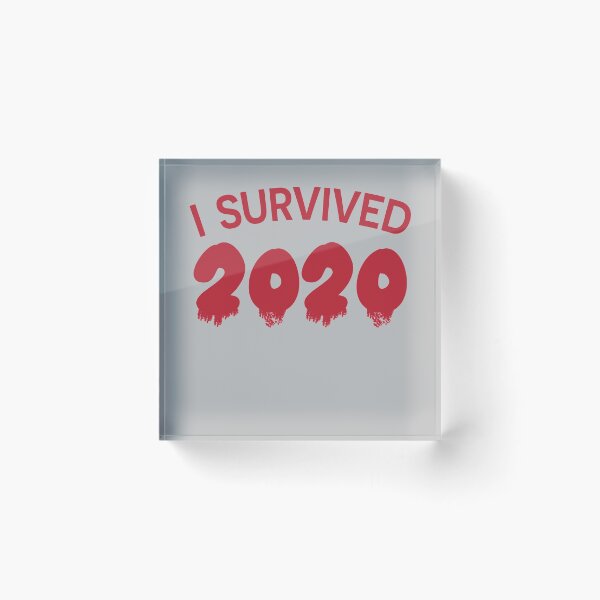 Item preview, I SURVIVED 2020 red designed and sold by sandraking0908.