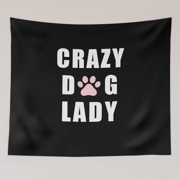 Item preview, Crazy Dog Lady T-Shirt designed and sold by Cirta-design.