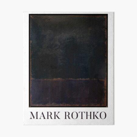 rothko black painting