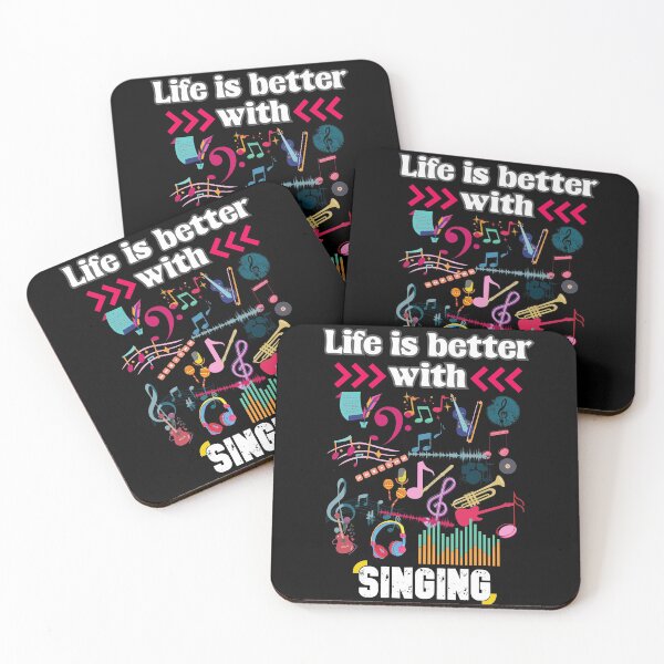 Item preview, Life Is Better With Singing designed and sold by The Full Cart.