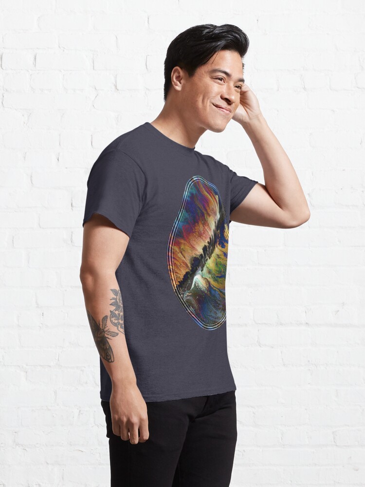 Alternate view of Crack At The Base Of The World Classic T-Shirt