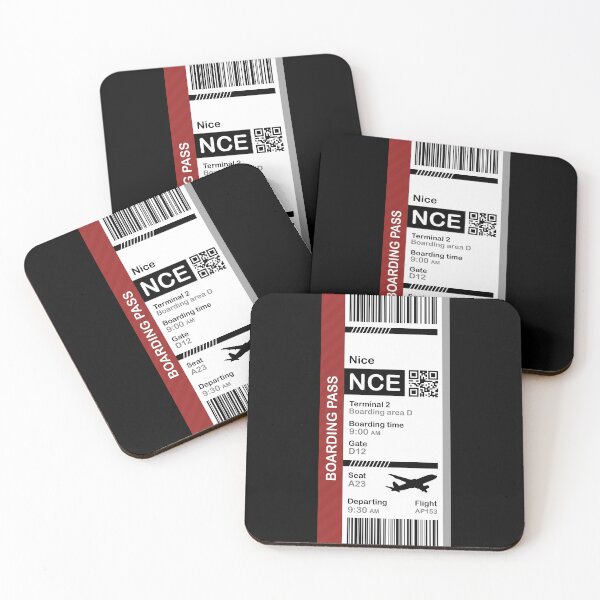 Item preview, Nice Boarding Pass Flight Destination Ticket designed and sold by oclatikaz.