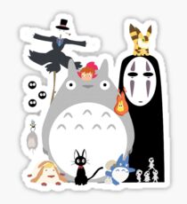 Studio Ghibli Gang Sticker