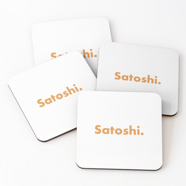 Item preview, Satoshi. designed and sold by CryptoShopBTC.