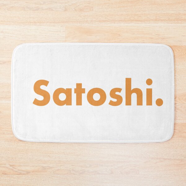 Item preview, Satoshi. designed and sold by CryptoShopBTC.