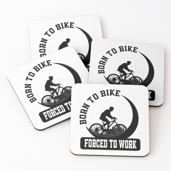 Item preview, Born to bike forced to work designed and sold by YAHIA-14.