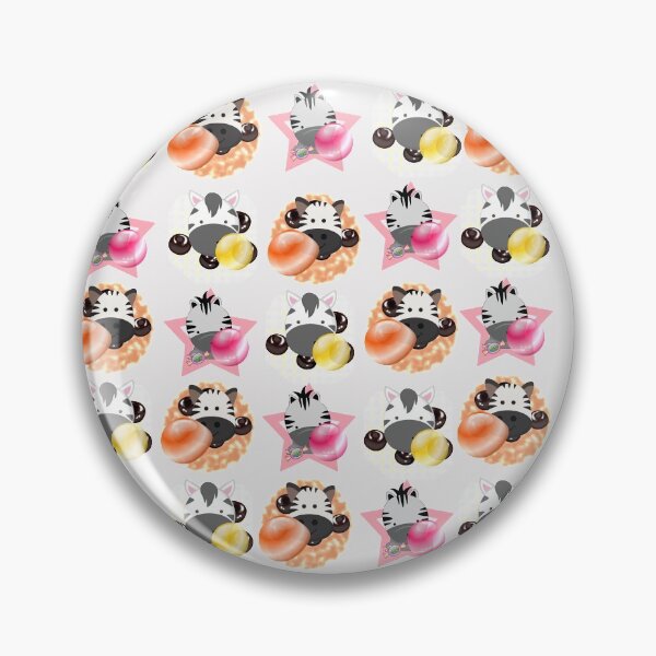 Item preview, Cute Zebra  blowing Bubbles   with bubble gum Pattern Design designed and sold by eucagarland.