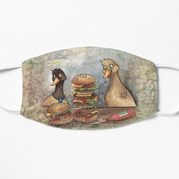 DUCKStiel Burger Flache Maske