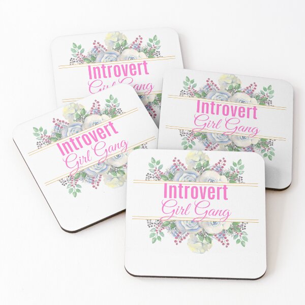 Item preview, Introvert Girl Gang designed and sold by BoBiBi Designs.