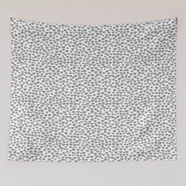 Item preview, Half Circles - Grey on White designed and sold by NolkDesign.