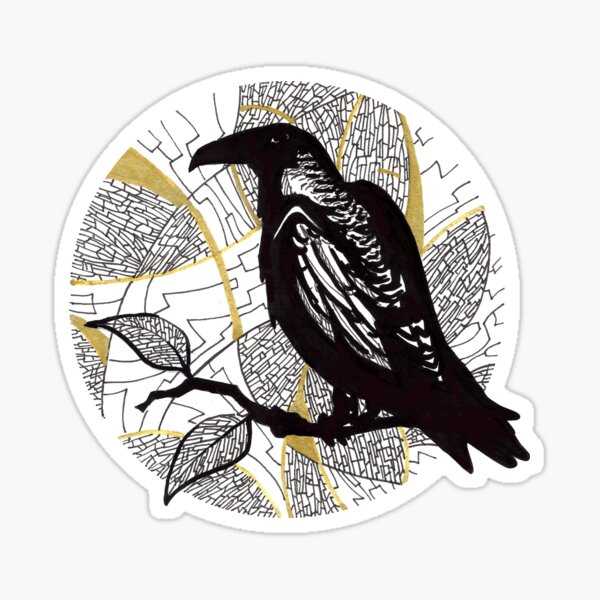 Corbeau Sticker