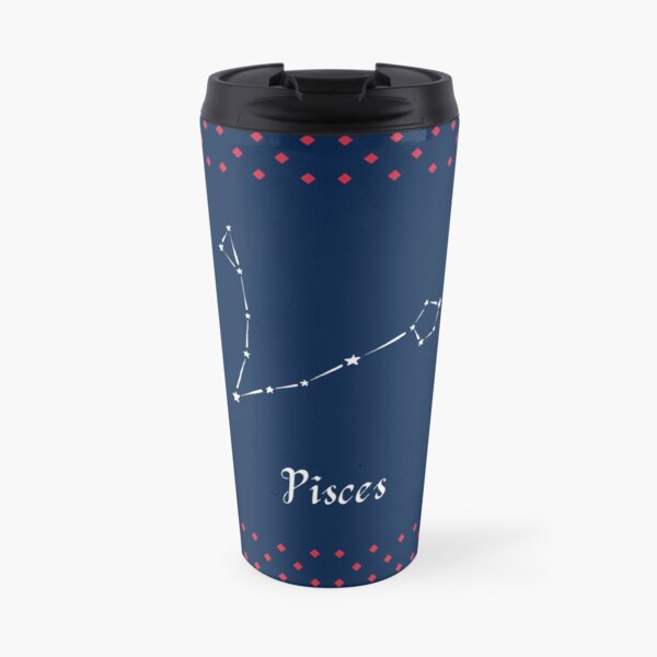 Pisces Travel Coffee Mug