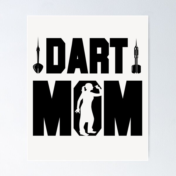 Item preview, Darts Bullseye Dart Sayings Darts Player Gift Idea Mom Mother  designed and sold by maniac3000.
