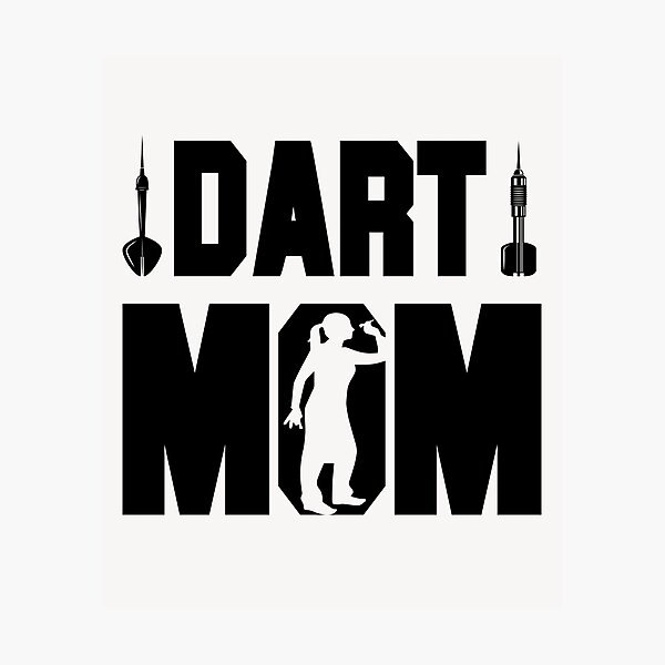 Item preview, Darts Bullseye Dart Sayings Darts Player Gift Idea Mom Mother  designed and sold by maniac3000.