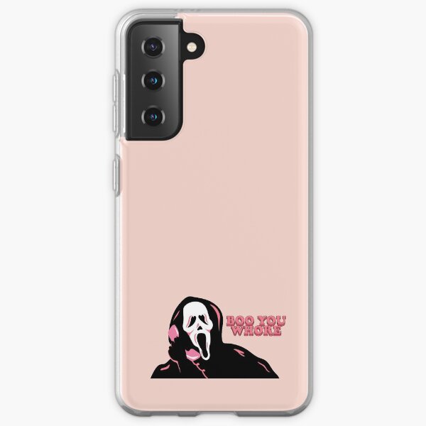 "BOO YOU WHORE" Ghost Face Samsung Galaxy Soft Case