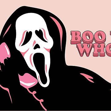 Wholesale Ghostface Boo You Whore Mean Girls Sticker for your store - Faire