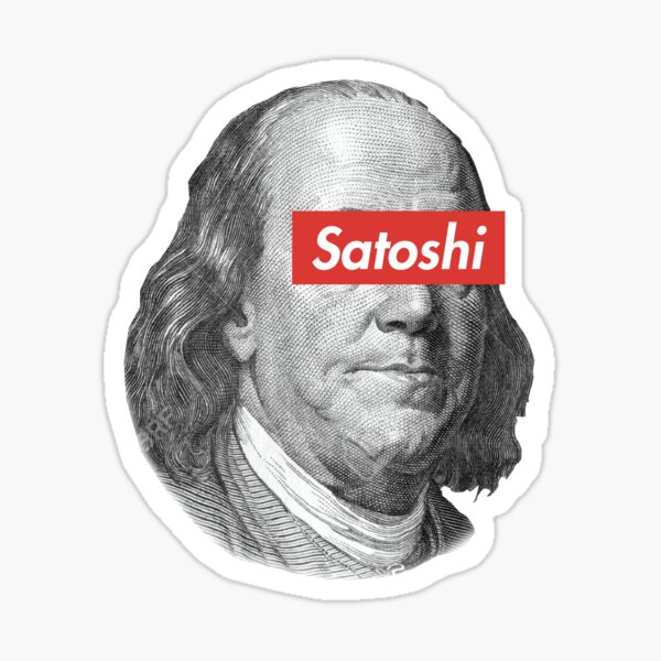 Item preview, Benjamin Franklin - Satoshi designed and sold by CryptoShopBTC.