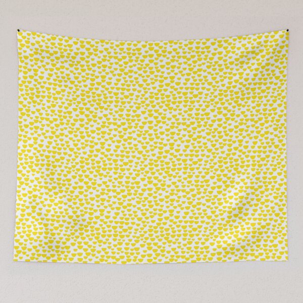 Item preview, Half Circles - Yellow on White designed and sold by NolkDesign.