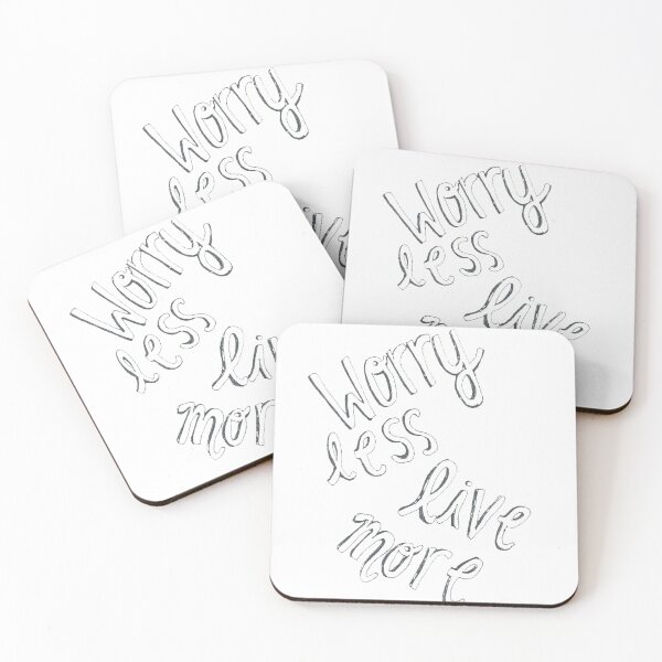 Item preview, live more worry less designed and sold by pedro-shop.