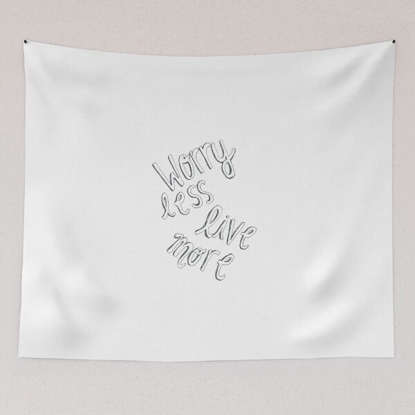 Item preview, live more worry less designed and sold by pedro-shop.