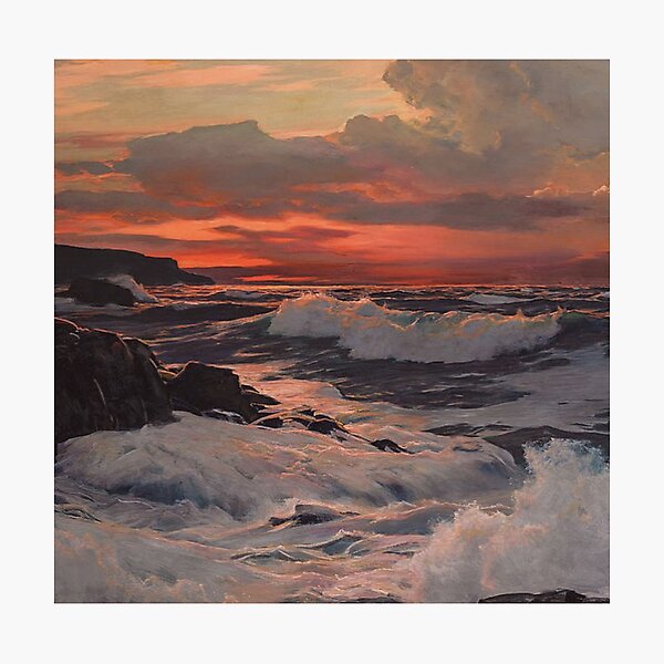 Item preview, Ocean waves Frederick Judd Waugh designed and sold by ocd-dot.