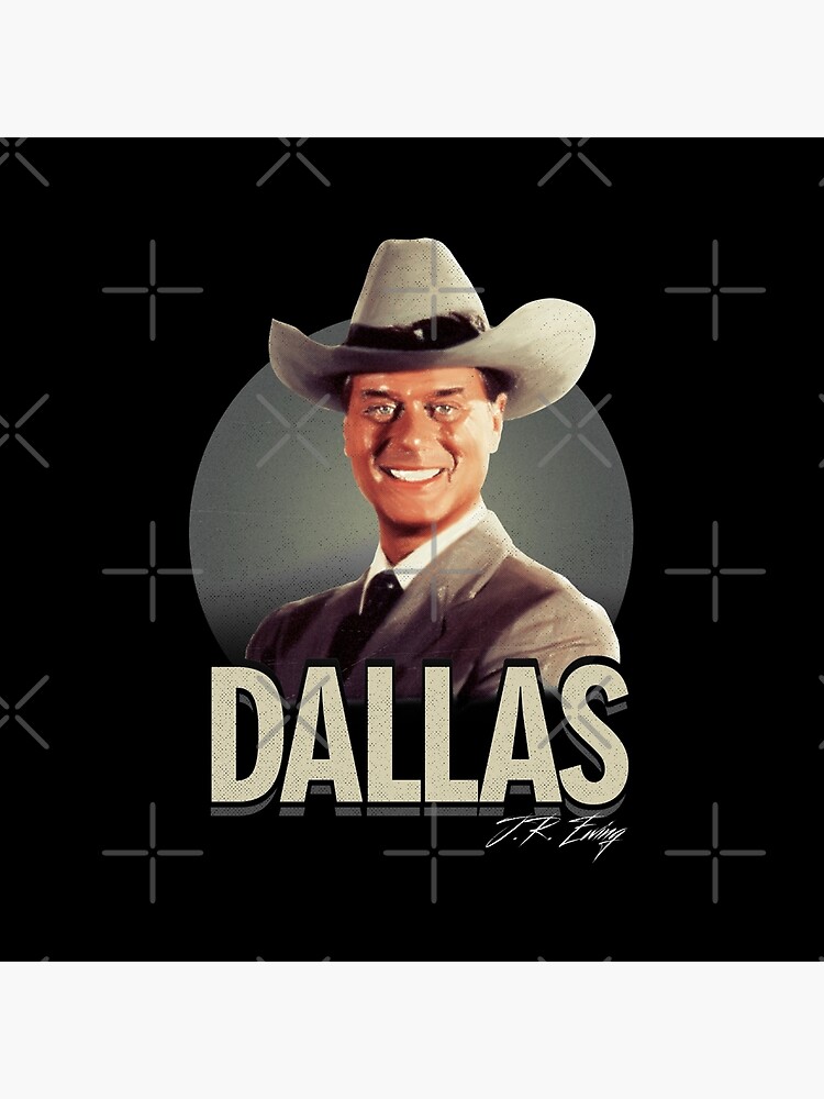 JR Ewing - Dallas - TV Shows Tote Bag by BLACK RAINBOW