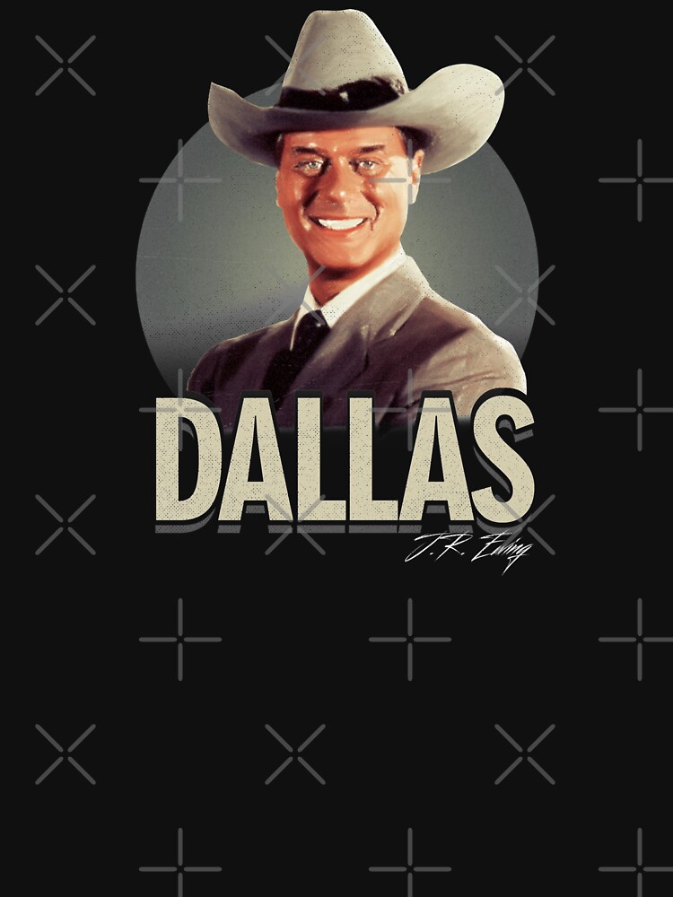 JR Ewing - Dallas - TV Shows Tote Bag by BLACK RAINBOW