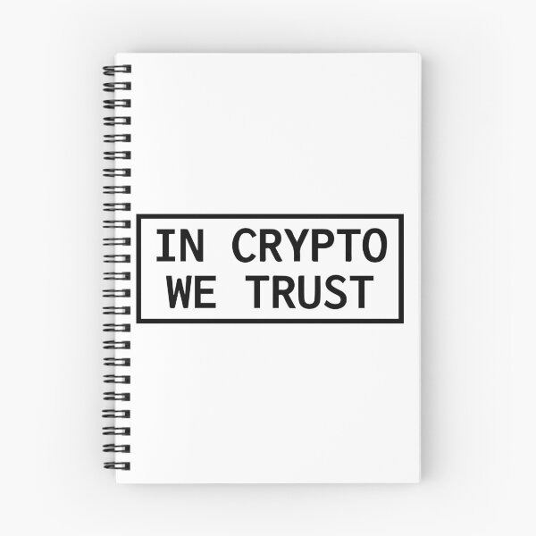 Item preview, In Crypto We Trust designed and sold by CryptoShopBTC.