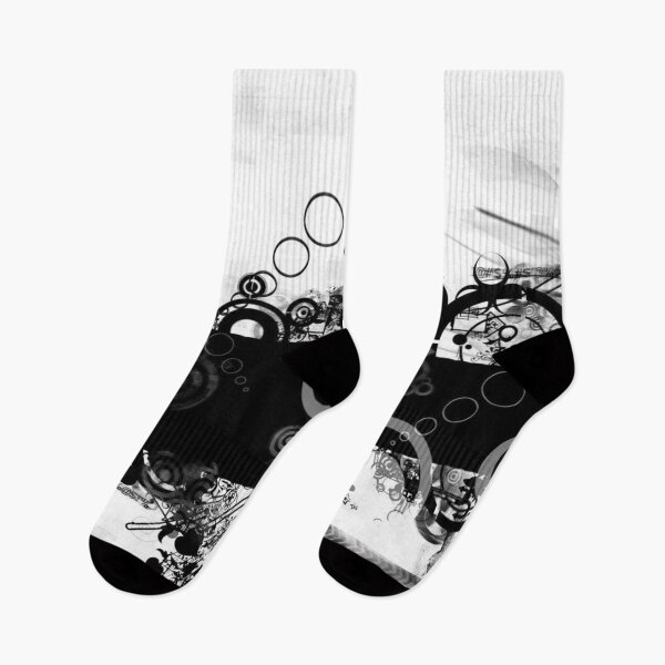 Item preview, black and white ripples designed and sold by 42youbest.