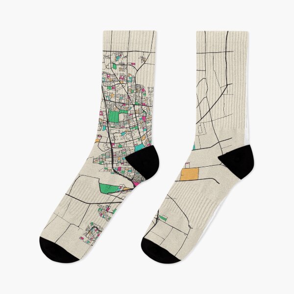 Item preview, Stockton, California Street Map designed and sold by A Deniz Akerman.