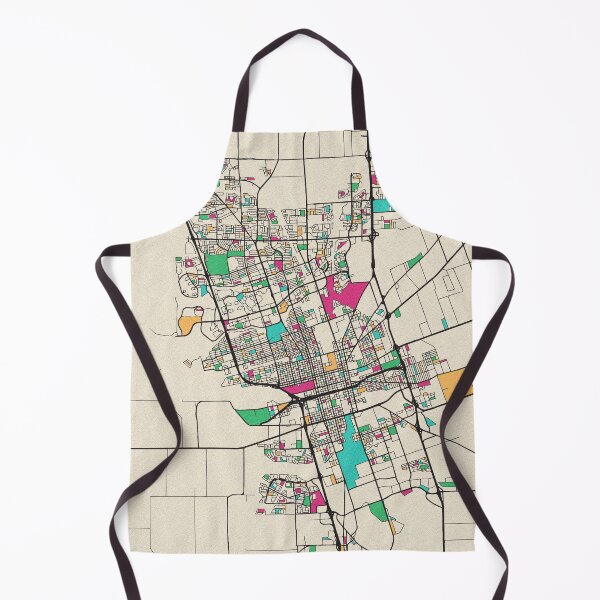 Item preview, Stockton, California Street Map designed and sold by A Deniz Akerman.