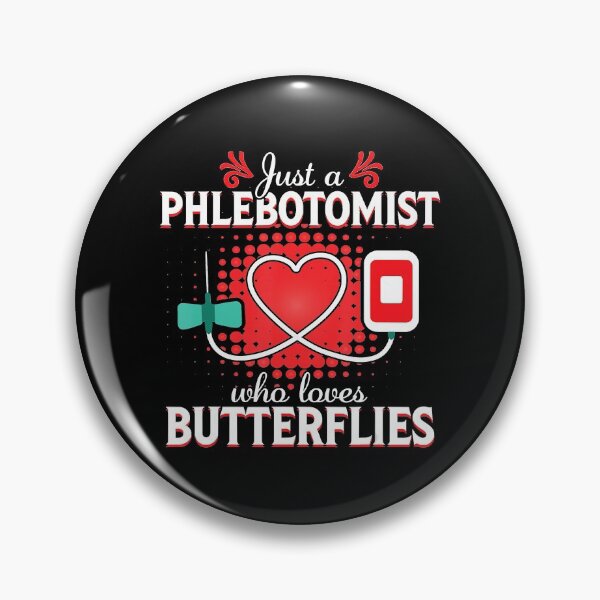 Artikelvorschau, Phlebotomist Schmetterlingsnadel Lustige Phlebotomie entworfen und verkauft von GordonDrummond.