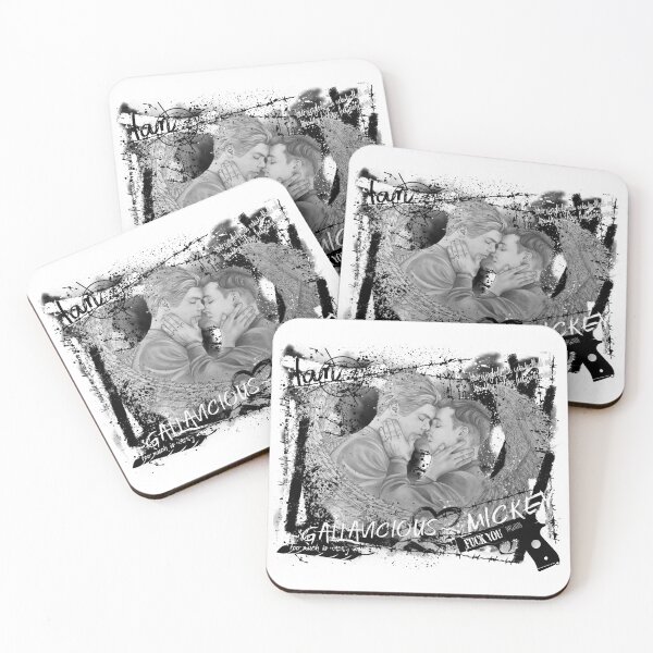 Item preview, Bloody Gallavich Art-Drawing - White Version 1 designed and sold by AngeliaLucis.