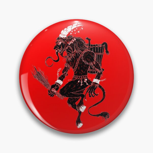 Item preview, Krampus devil custom Christmas gift idea designed and sold by LuminOrb.