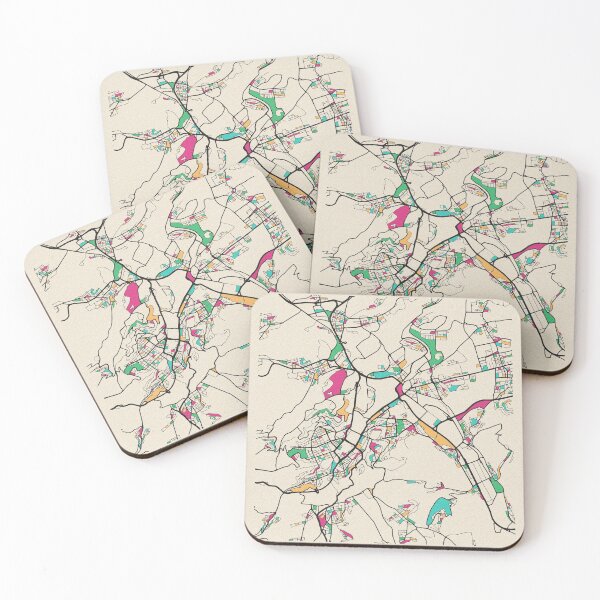 Item preview, Stuttgart, Germany Street Map designed and sold by A Deniz Akerman.