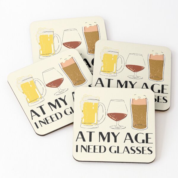 Item preview, At My Age I Need Glasses designed and sold by MariusMunteanu.