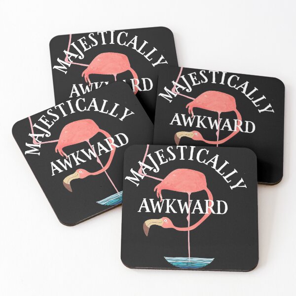Item preview, Majestically Awkward Flamingo designed and sold by CharlotteHicks.