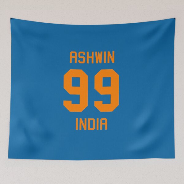Item preview, Ravichandran Ashwin | 99 | Indian Cricket Jersey designed and sold by CHAMPION WARRIOR.