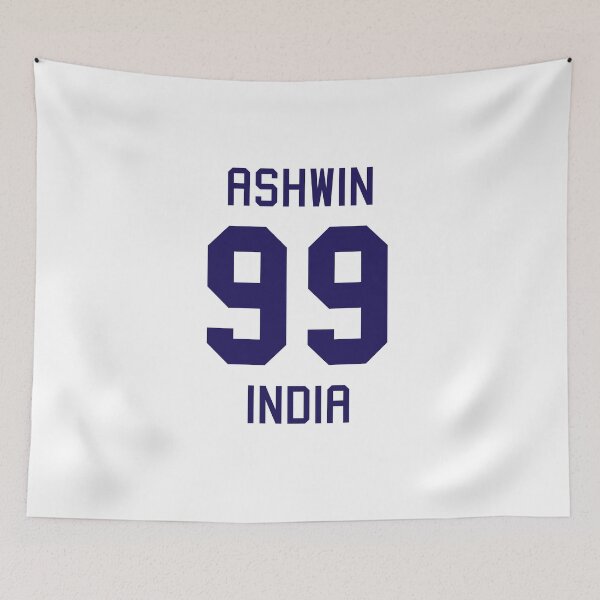 Item preview, Ravichandran Ashwin | 99 | Indian Cricket Jersey designed and sold by CHAMPION WARRIOR.
