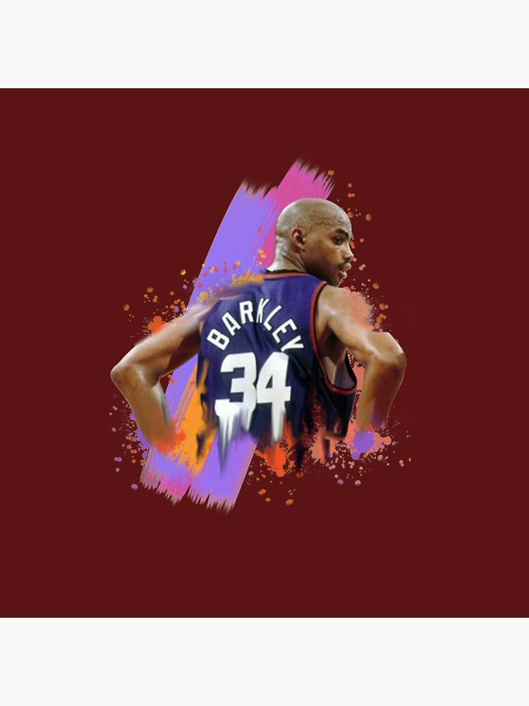 Charles Barkley basketball Thirty four back side