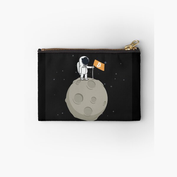 Item preview, Man On The Moon - Bitcoin designed and sold by CryptoShopBTC.