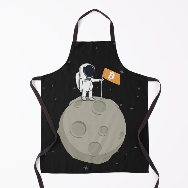 Item preview, Man On The Moon - Bitcoin designed and sold by CryptoShopBTC.