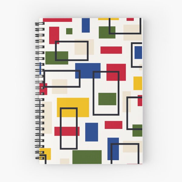 Item preview, Retro 60s Bauhaus Pattern designed and sold by Mexikawaii.