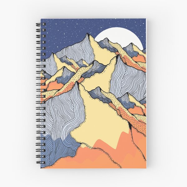 Item preview, Yellow sea hills designed and sold by Swadeillustrations.