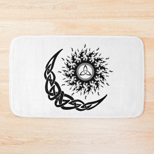 Item preview, Winter Solstice Viking Sun Moon Tribal designed and sold by LuminOrb.